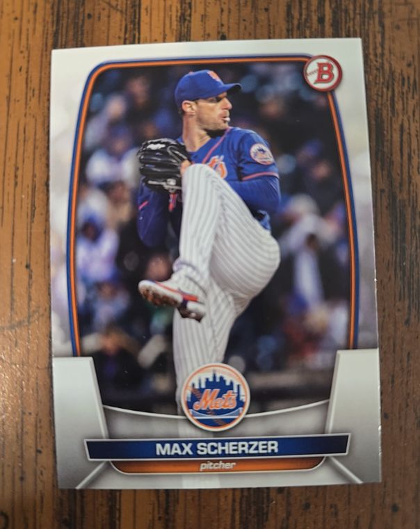 2023 Bowman #53 Max Scherzer — front