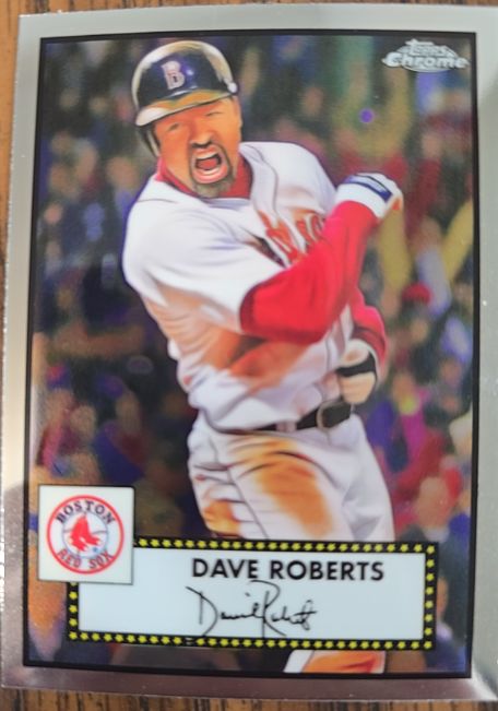 2021 Topps Chrome Platinum Anniversary #660 Dave Roberts — front