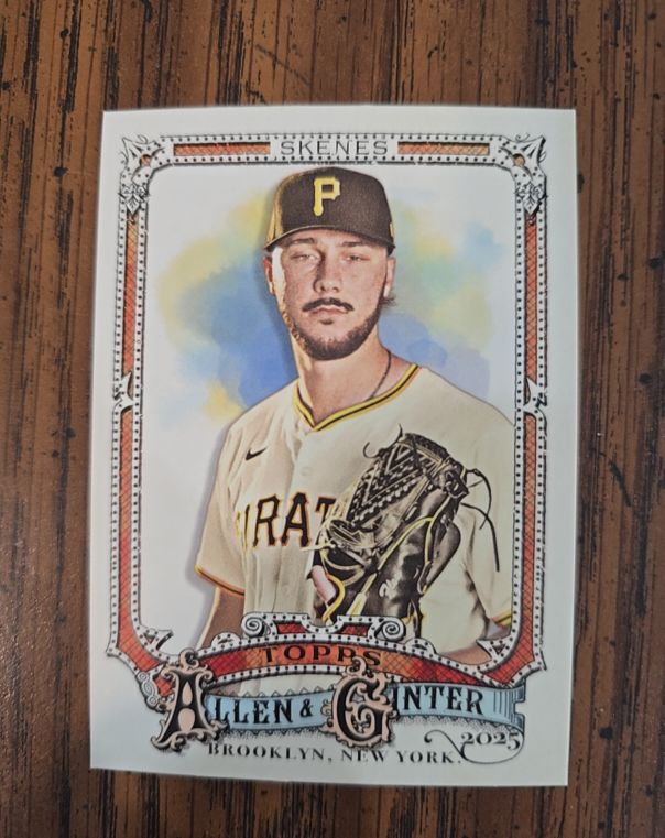 2025 Topps Allen & Ginter #128 Paul Skenes — front