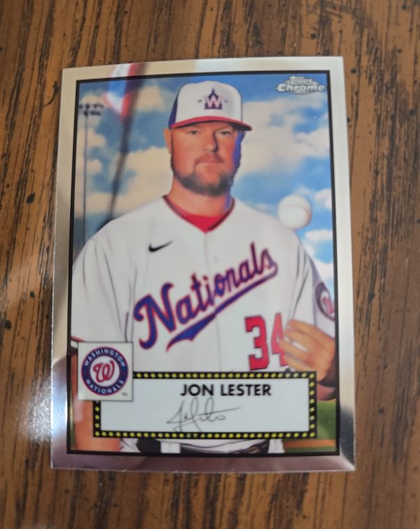 2021 Topps Chrome Platinum Anniversary #231 Jon Lester — front
