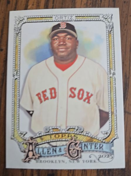 2025 Topps Allen & Ginter #53 David Ortiz — front