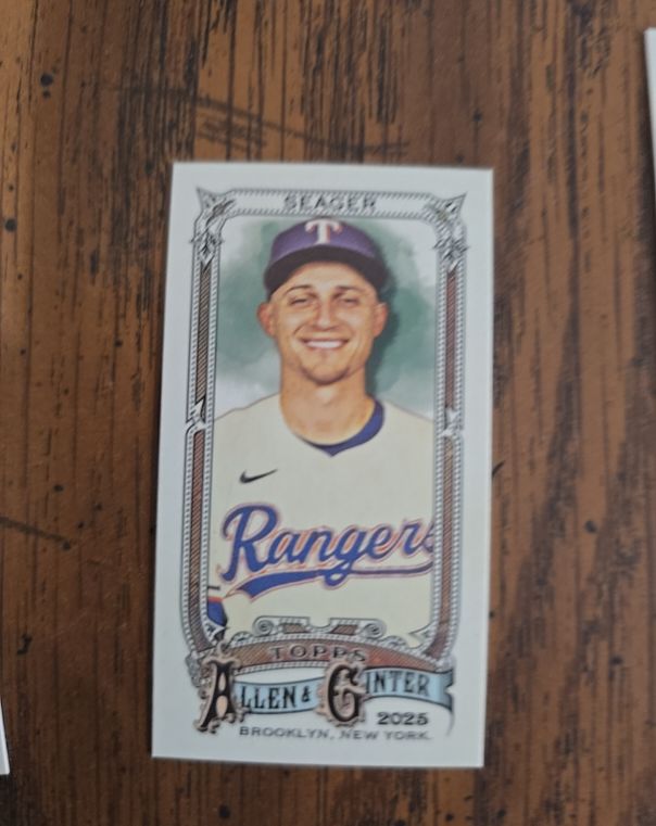 2025 Topps Allen & Ginter Mini #81 Corey Seager — front