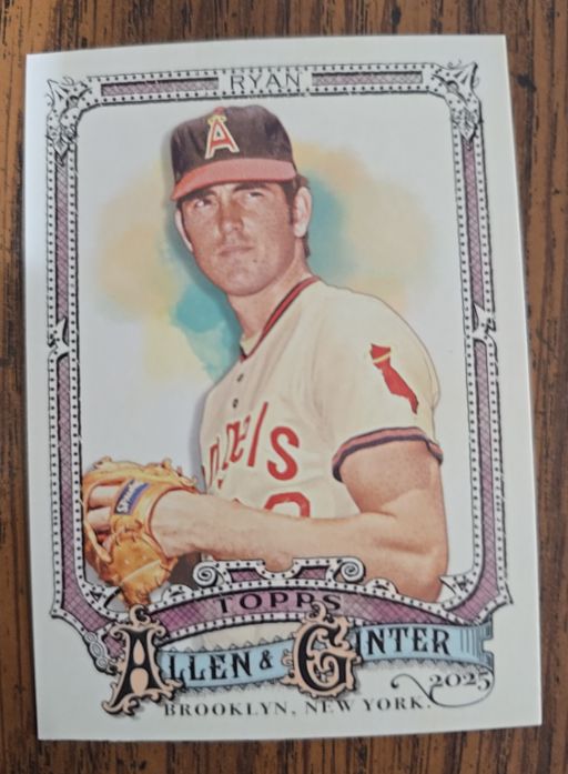 2025 Topps Allen & Ginter #63 Nolan Ryan — front