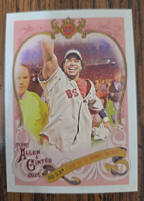 2025 Topps Allen & Ginter #SV-16 Manny Ramirez Sweet Victory — front