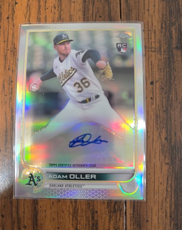 2022 Topps Chrome Update #AC-AO Adam Oller — front