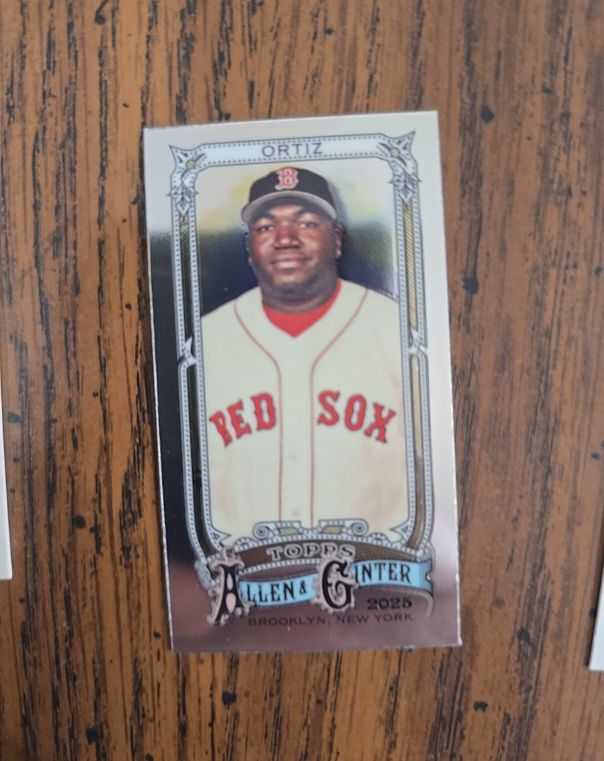 2025 Topps Allen & Ginter Mini #53 David Ortiz — front