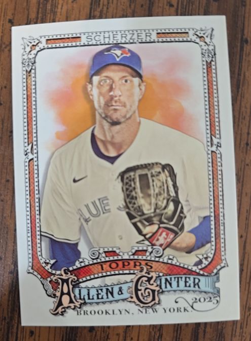 2025 Topps Allen & Ginter #140 Max Scherzer — front