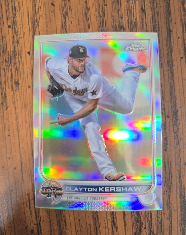 2022 Topps Chrome Update Series #ASGC-38 Clayton Kershaw — front