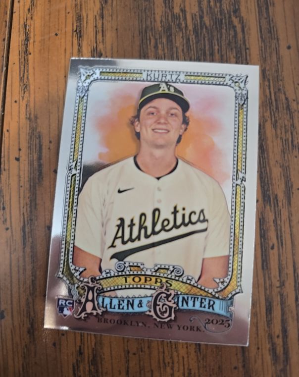 2025 Topps Allen & Ginter #296 Nick Kurtz — front