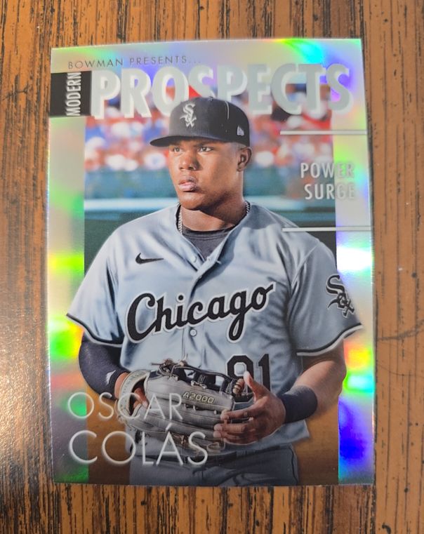 2023 Bowman Chrome #MP-8 Oscar Colas — front