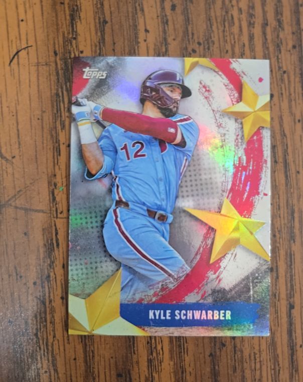 2025 Topps Update Series Stars of MLB #SMLB-82 Kyle Schwarber — front