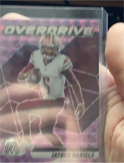 2025 Panini Mosaic Overdrive #33 Jayden Daniels — front