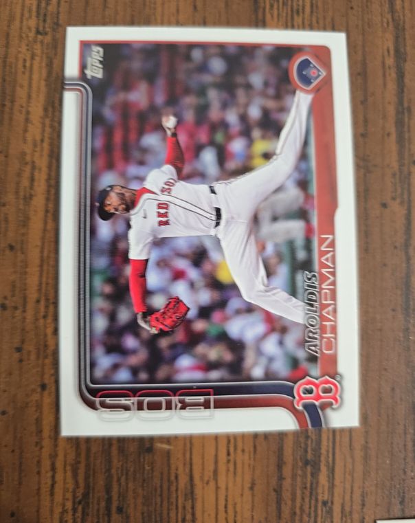 2025 Topps Update #USC191 Aroldis Chapman — front