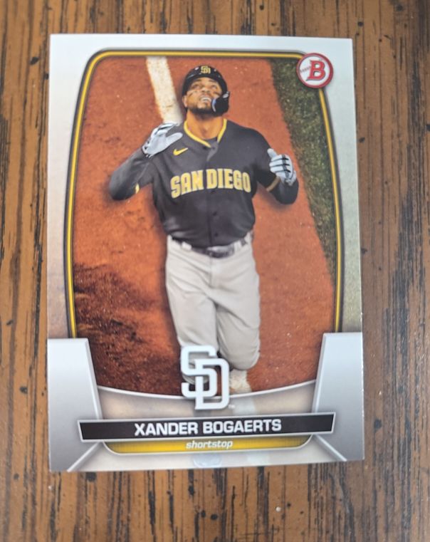 2023 Bowman #7 Xander Bogaerts — front