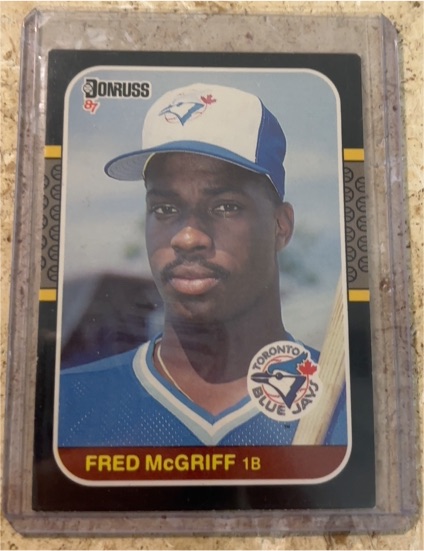1987 Donruss #621 Fred McGriff — front
