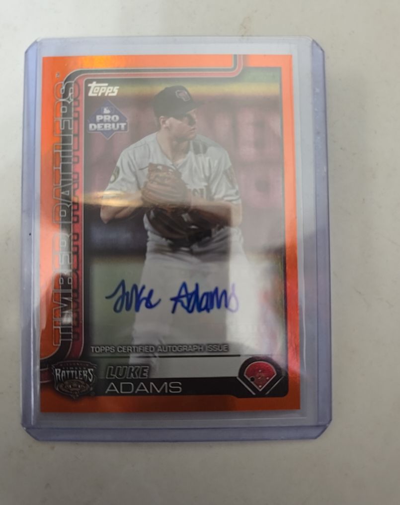 2025 Topps Pro Debut #PD-69 Luke Adams — front