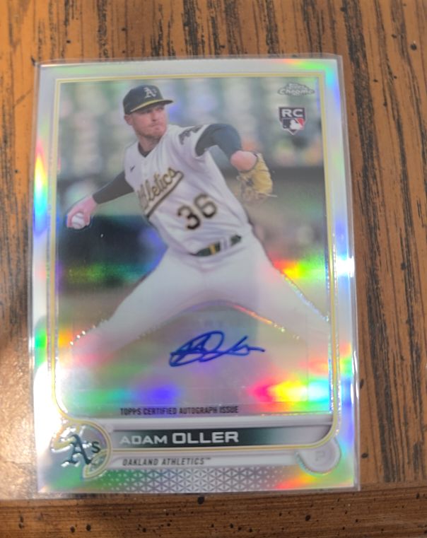 2022 Topps Chrome Update #AC-AO Adam Oller — front
