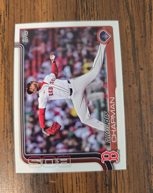 2025 Topps Update Series #US116 Aroldis Chapman — front