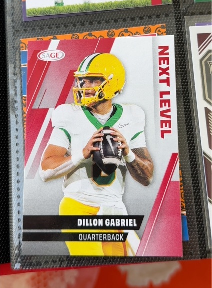 2025 Sage Next Level #101 Dillon Gabriel — front