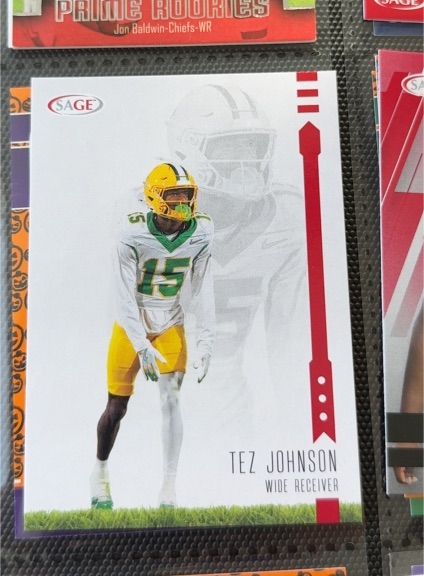 2025 SAGE High Series #130 Tez Johnson — front