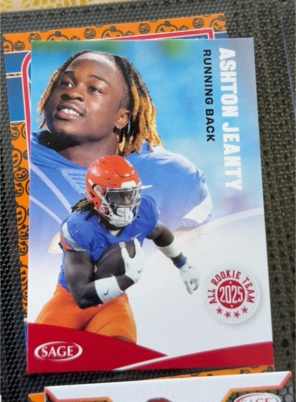 2025 Sage High Series #162 Ashton Jeanty — front
