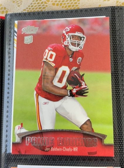 2010 Topps Prime #PR-JB Jon Baldwin — front