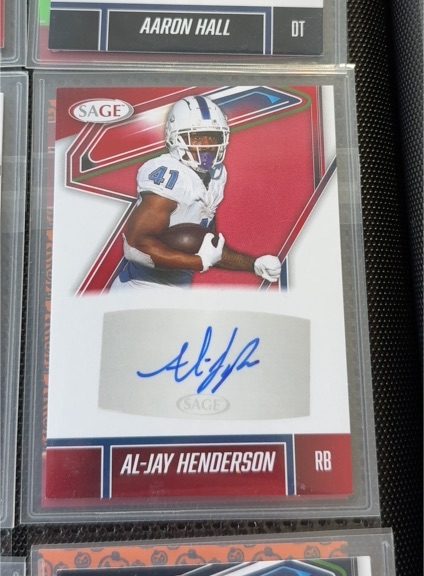 2026 Sage Low Series #A-JH Al-Jay Henderson — front