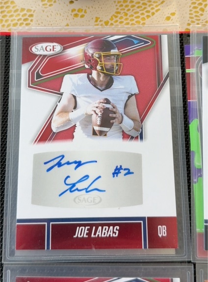 2026 Sage Low Series #Joe Labas — front
