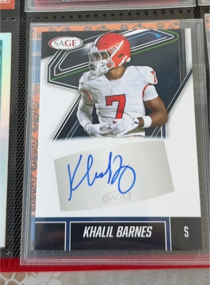 2025 Sage #S Khalil Barnes — front
