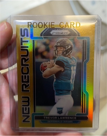 2021 Panini Prizm New Recruits #NR-1 Trevor Lawrence — front