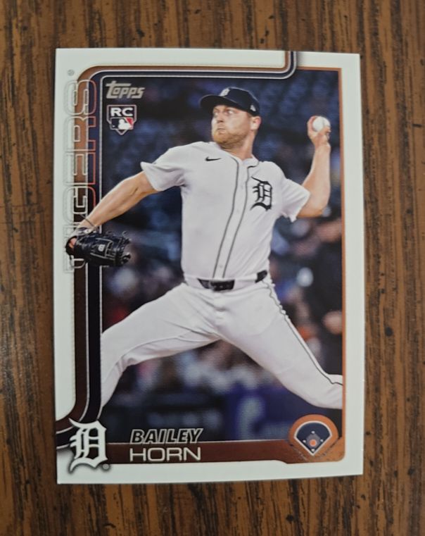 2025 Topps Update #US162 Bailey Horn — front