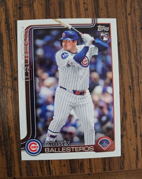 2025 Topps Update #US262 Moisés Ballesteros — front