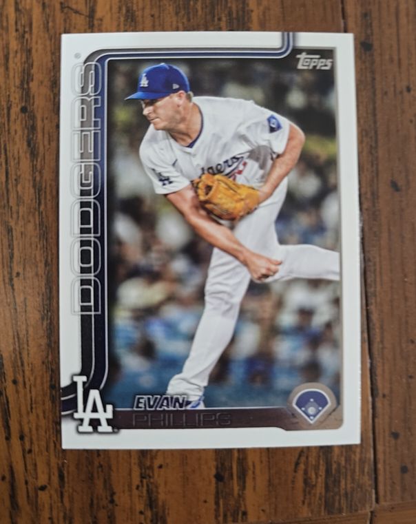 2025 Topps Update #US18 Evan Phillips — front