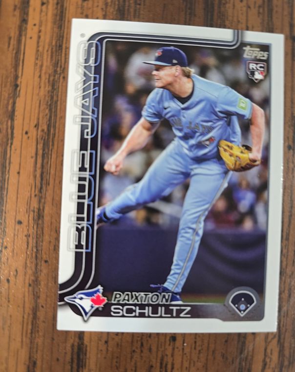 2025 Topps Update #US350 Paxton Schultz — front