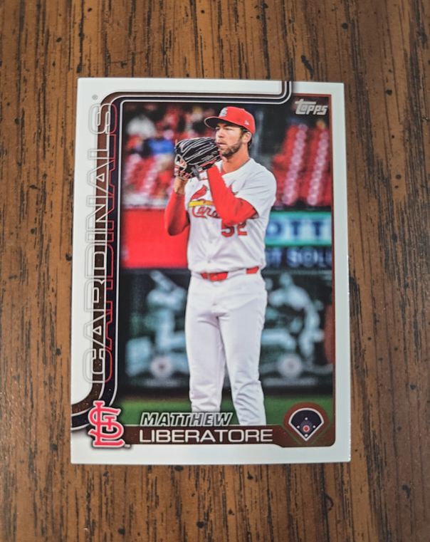 2025 Topps Update #US185 Matthew Liberatore — front