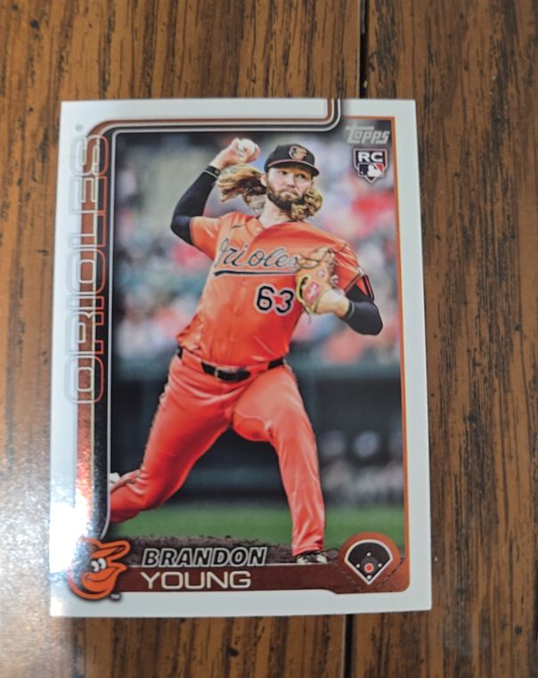 2025 Topps Update Series #US97 Brandon Young — front