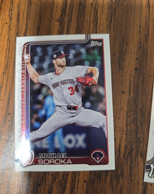 2025 Topps Update #US347 Michael Soroka — front