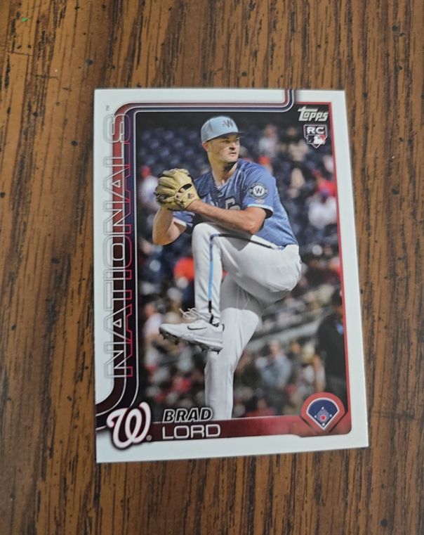 2025 Topps Update #US39 Brad Lord — front