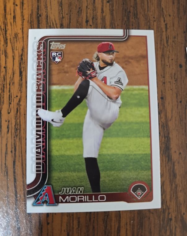 2025 Topps Update #US232 Juan Morillo — front