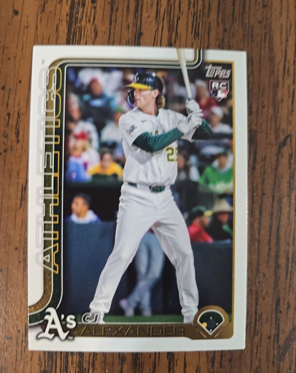 2025 Topps Update Series #US143 CJ Alexander — front