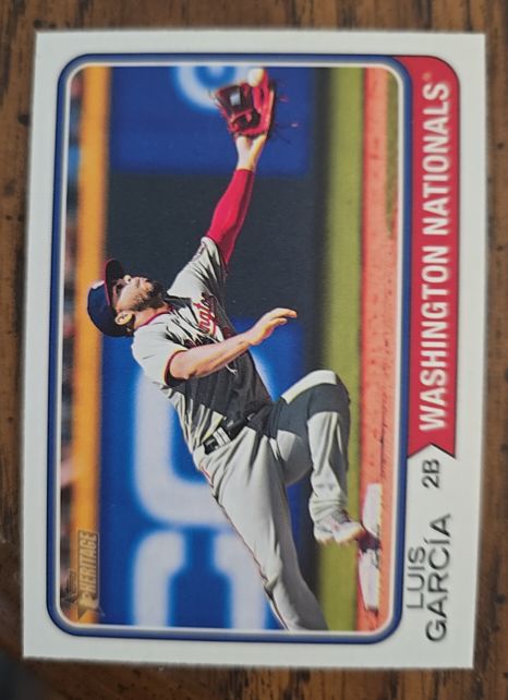 2023 Topps Heritage #577 Luis Garcia — front