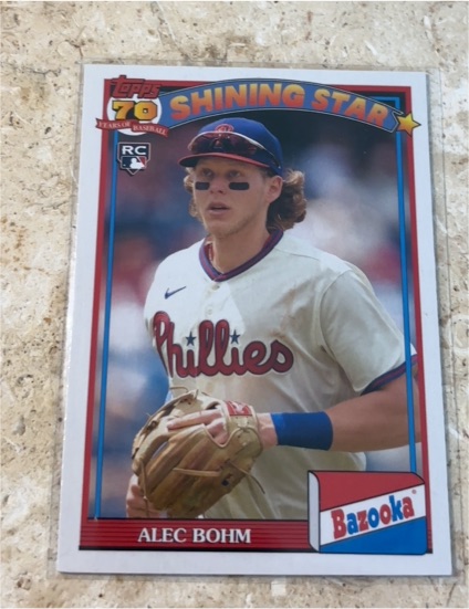 2021 Topps Archives #91BZ-3 Alec Bohm — front
