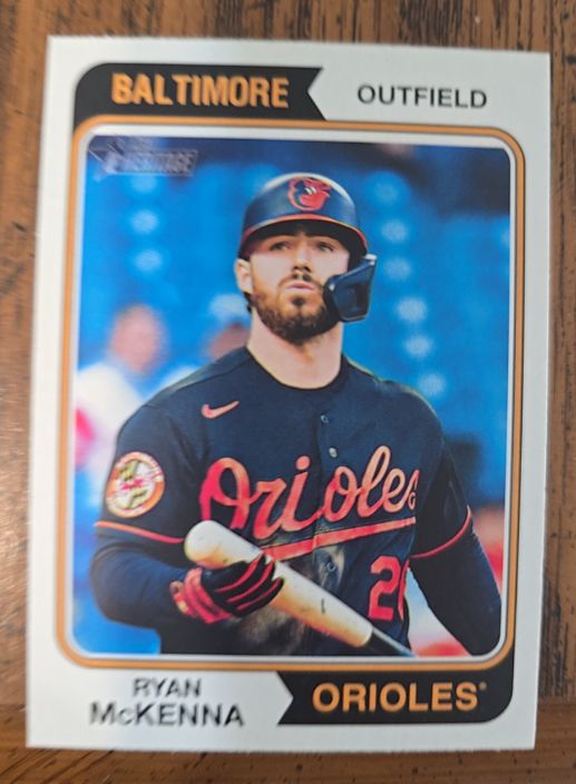2023 Topps Heritage #676 Ryan McKenna — front
