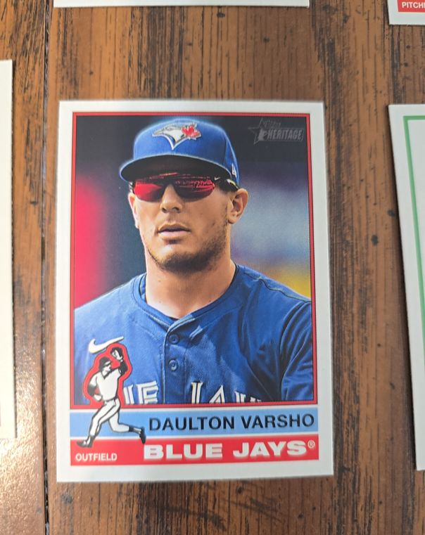 2025 Topps Heritage #236 Daulton Varsho — front
