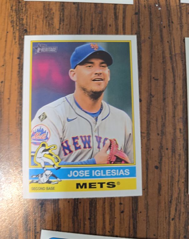 2025 Topps Heritage #108 Jose Iglesias — front