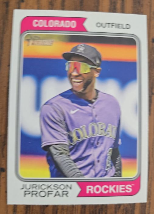 2023 Topps Heritage #613 Jurickson Profar — front