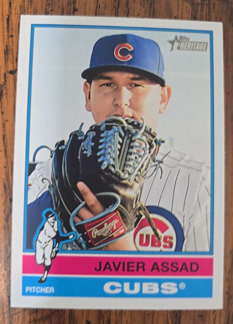 2025 Topps Heritage #123 Javier Assad — front
