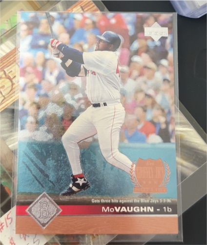 1997 Upper Deck #417 Mo Vaughn — front