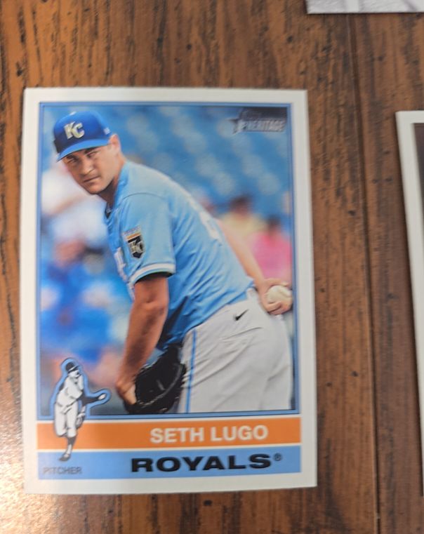 2025 Topps Heritage #312 Seth Lugo — front