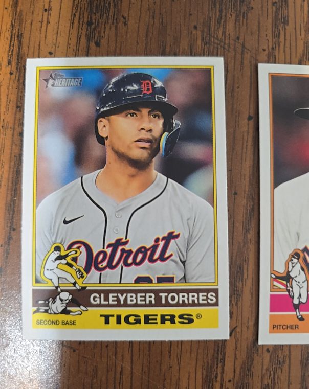 2025 Topps Heritage #354 Gleyber Torres — front